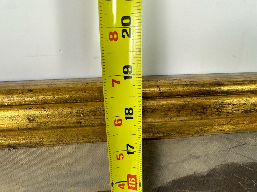 Arthur Nielsen (1883-1946, Denmark) Original Landscape Painting On Canvas Against Board 20 X 15 Framed 23 X 19 Signed 1927 Titled On Verso [Photo 19]