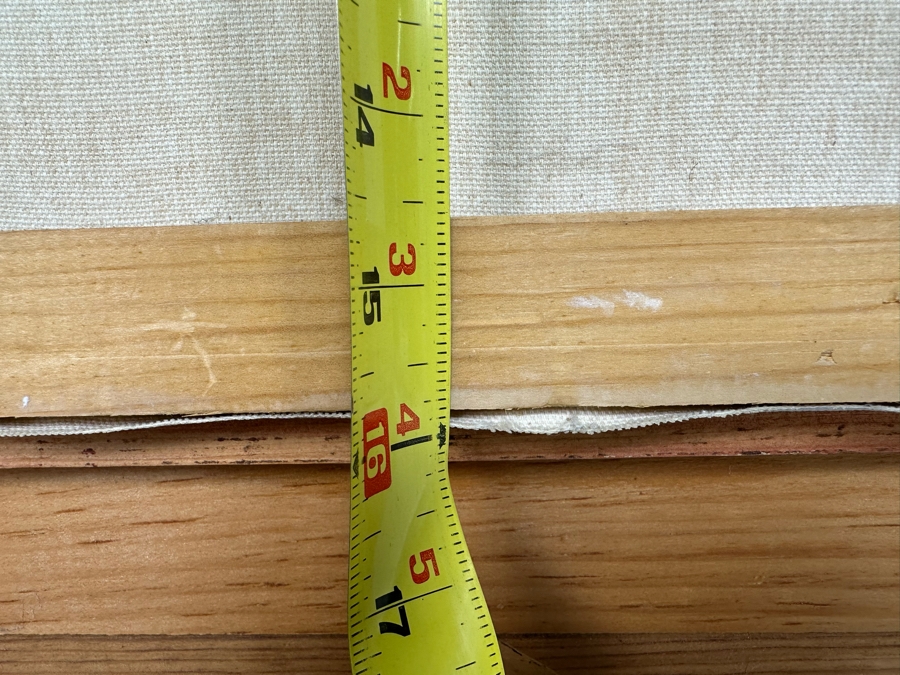 Doris Ruby (B. 1916) Original Desert Landscape Painting On Canvas 20 X 16 Framed 27 X 23 [Photo 12]