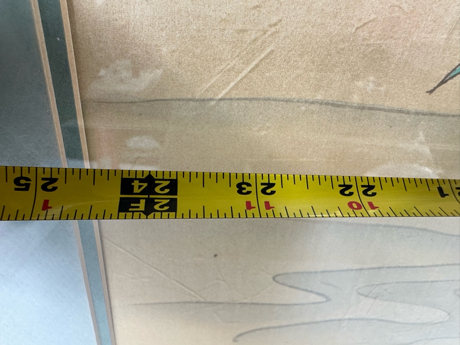 Original Signed Chinese Silk Painting Of Hundreds Of Butterflies And Flowers 24 X 42 Framed 34 X 51 [Photo 18]