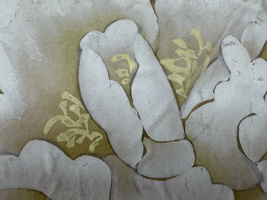 Original Signed Chinese Silk Painting Of Hundreds Of Butterflies And Flowers 24 X 42 Framed 34 X 51 [Photo 17]