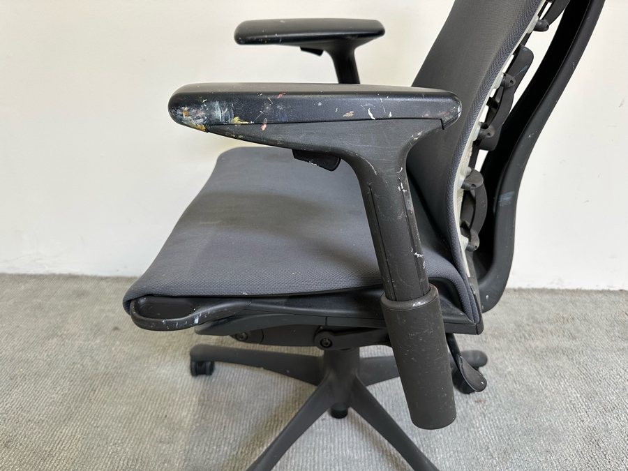 Embody Chair By Herman Miller Ergonomic Chair Used Personally By The Artist Bonnie Lee Roth (See Photos For Paint Splatter) Retails $2,000 [Photo 16]