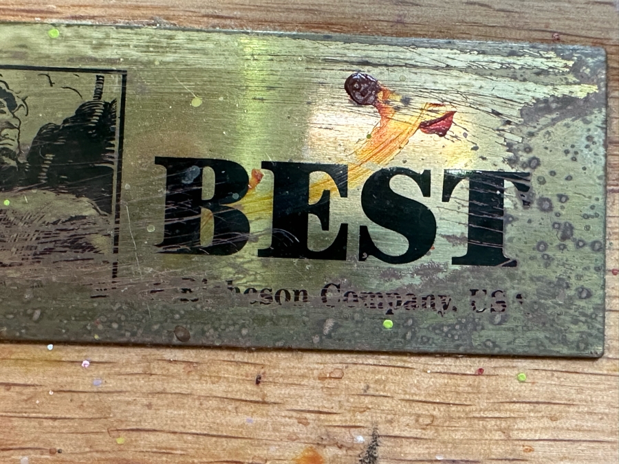 BEST Watercolor Artist Station Solid Wood With Casters Used Personally By The Artist Bonnie Lee Roth 42W (Closed) X 27D X 33H Retails $2,750 [Photo 6]