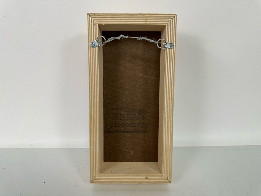 Bonnie Lee Roth (B. 1942, Southern California) Colorful Original Mixed-Media 3D Sculpture Mounted On Painted Board 6W X 12H X 4D [Photo 16]