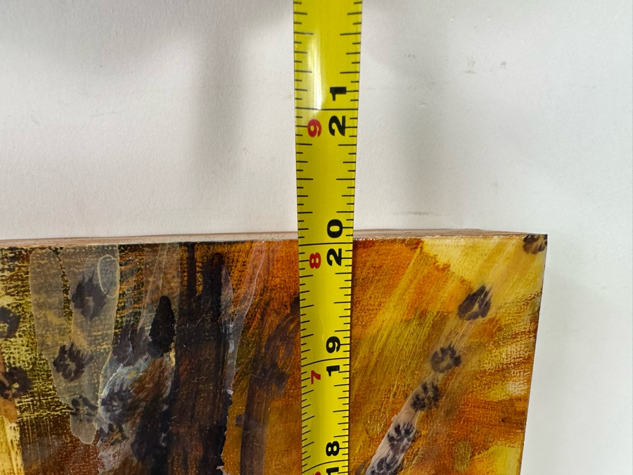 Bonnie Lee Roth (B. 1942, Southern California) Incredible Original Mixed-Media 3D Sculpture Mounted On Painted Board 16W X 20H X 5D [Photo 19]