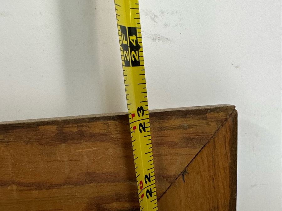 Double-Sided Original Oil On Canvas Landscape Paintings By Lonzo C. Bills California Artist From Hemet 20 X 24 Framed 27 X 23 [Photo 17]