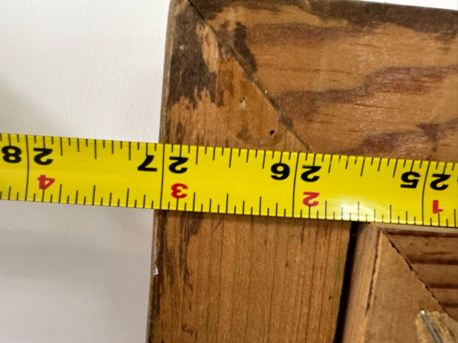 Double-Sided Original Oil On Canvas Landscape Paintings By Lonzo C. Bills California Artist From Hemet 20 X 24 Framed 27 X 23 [Photo 16]