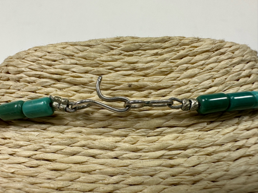 Chunky Turquoise Pendant 14' Necklace [Photo 6]