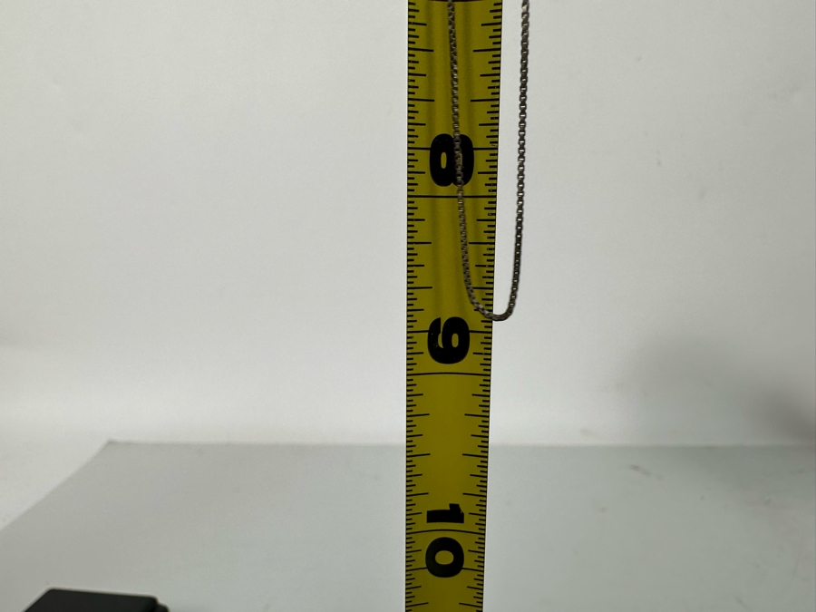 18' Sterling Silver Necklace, 16' Sterling Silver Necklace And 7.5' Sterling Silver Bracelet 8.5g [Photo 9]