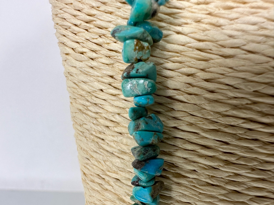 32' Turquoise Bead Necklace [Photo 4]