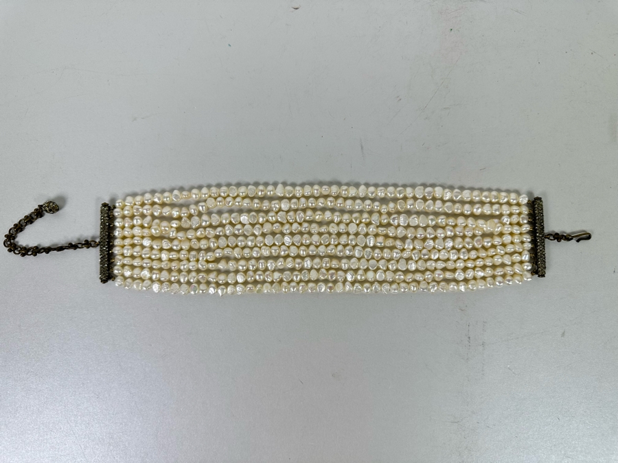 Mulit-Strand Pearl Necklace 18L [Photo 13]