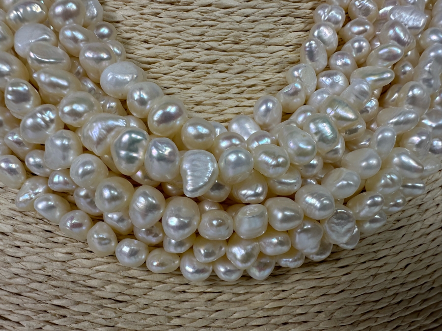 Mulit-Strand Pearl Necklace 18L [Photo 9]