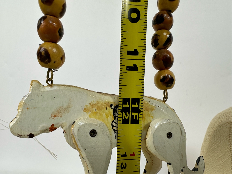 Articulating Leopard Pendant 24' Necklace [Photo 9]