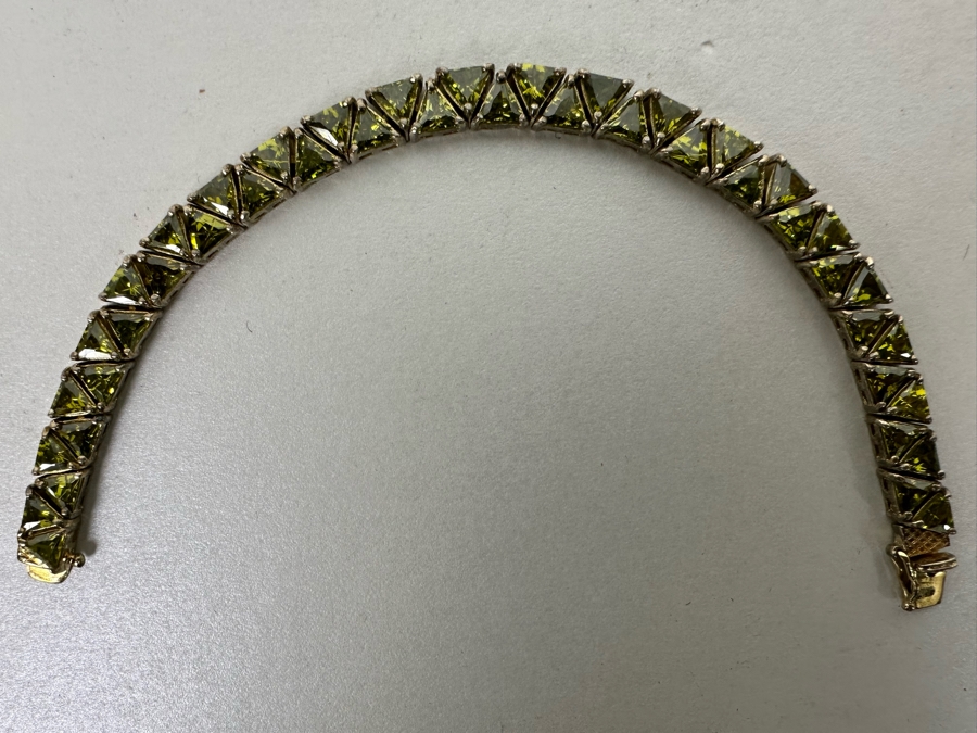 Sterling Silver 8'L Bracelet 24.2g [Photo 3]