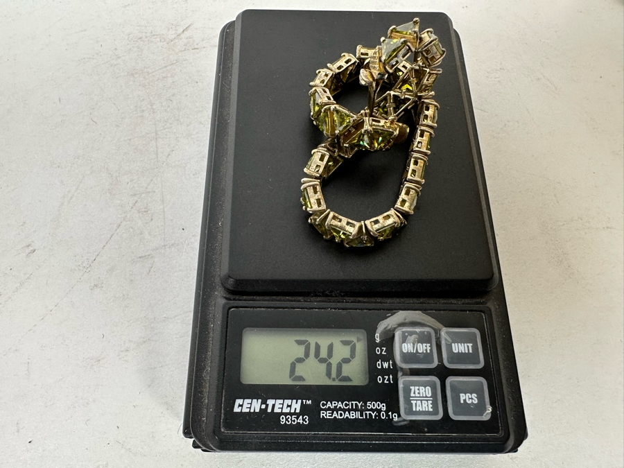 Sterling Silver 8'L Bracelet 24.2g [Photo 11]