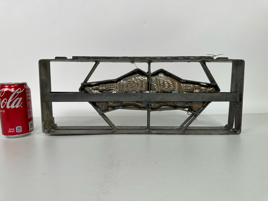 Vintage Easter Bunny Chocolate Mold Commercial Grade Makes Pair Of Easter Bunnies 18W X 7H [Photo 3]