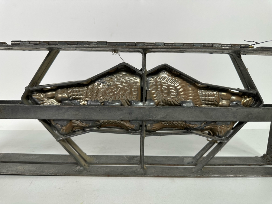 Vintage Easter Bunny Chocolate Mold Commercial Grade Makes Pair Of Easter Bunnies 18W X 7H [Photo 4]