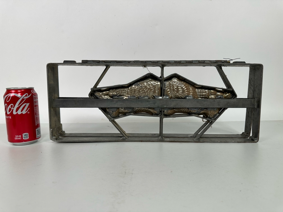 Vintage Easter Bunny Chocolate Mold Commercial Grade Makes Pair Of Easter Bunnies 18W X 7H [Photo 2]