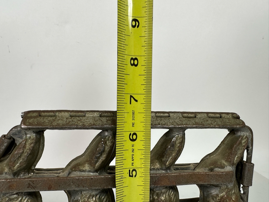 Vintage Easter Bunny Chocolate Mold Commercial Grade Makes Four Easter Bunnies 9W X 7H [Photo 10]