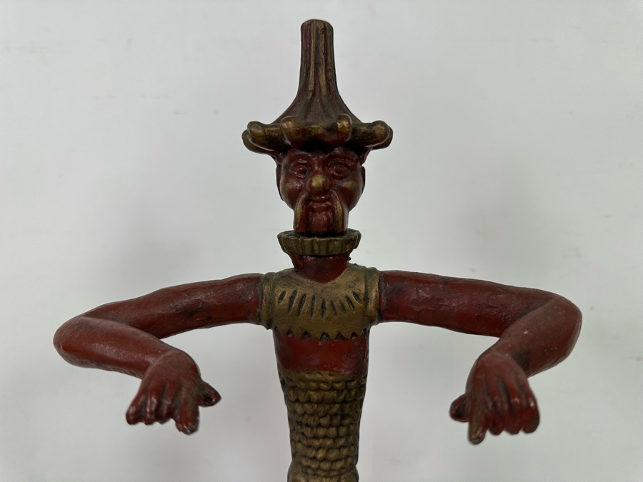 Vintage Cast Iron Umbrella Stand 11W X 23.5H [Photo 4]