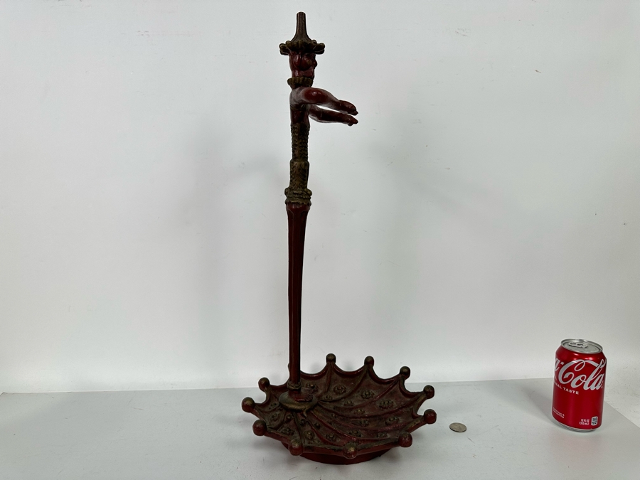 Vintage Cast Iron Umbrella Stand 11W X 23.5H [Photo 8]