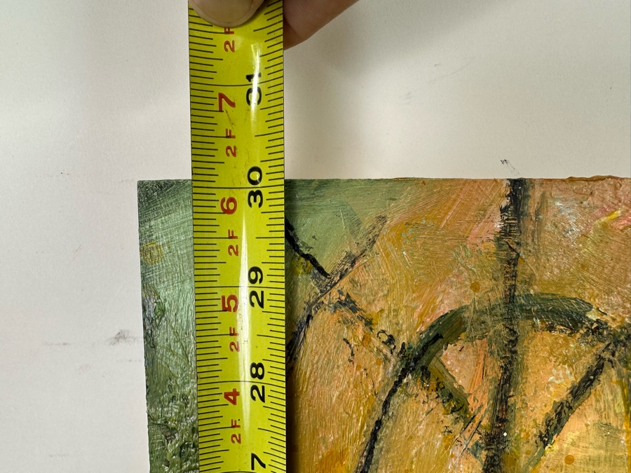 Bonnie Lee Roth (B. 1942, Southern California) Original Mixed-Media 3D Sculpture Mounted On Painted Board Cheerful Jewish Couple Dancing With Brilliant Colors 30W X 30H X 9D [Photo 22]