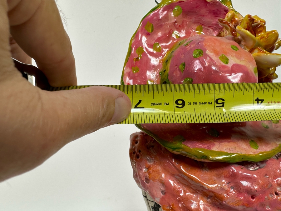 Bonnie Lee Roth (B. 1942, Southern California) Original Sculpture Of A Woman's Head On A Mini Dress Form 7W X 21H [Photo 23]