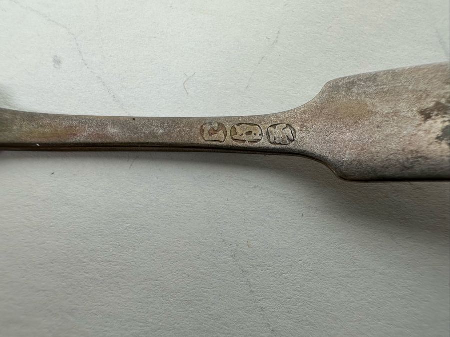 Antique Coin Silver Spoons Various Makers (1815-1845) 47g [Photo 6]