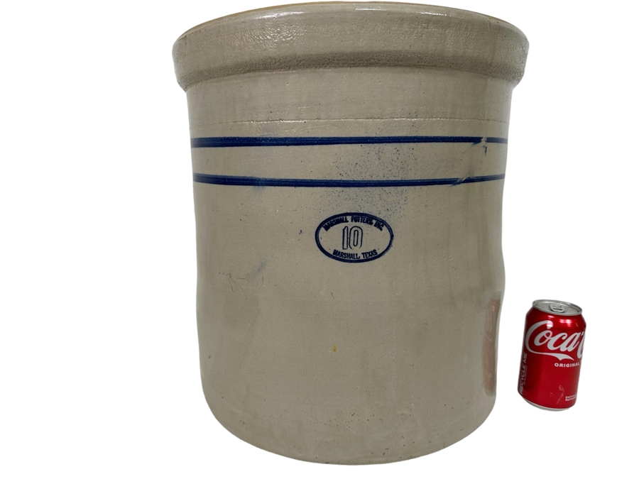 Large Marshall Pottery, Inc Crock Pot 10 Marshall, Texas 16W X 16H