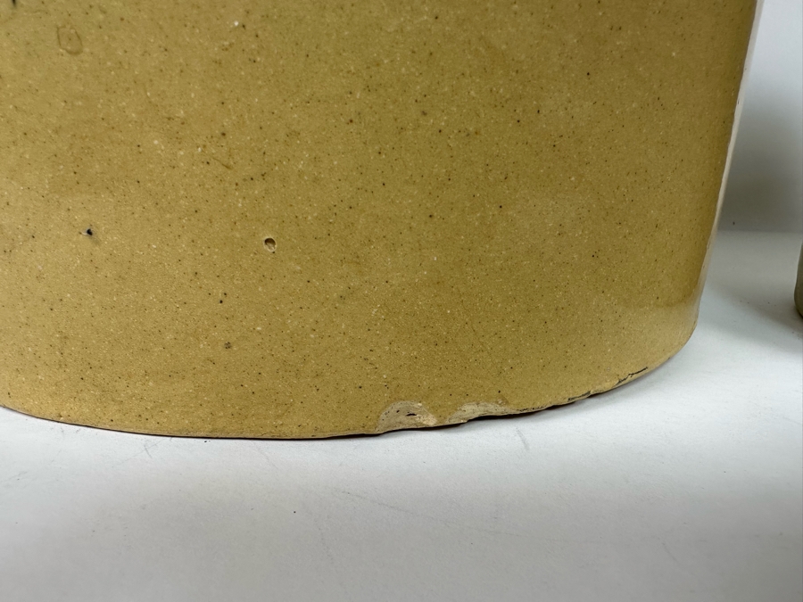 Set Of Three Pacific Stoneware Crocks Pots 10.5R, 8R And 6R [Photo 6]