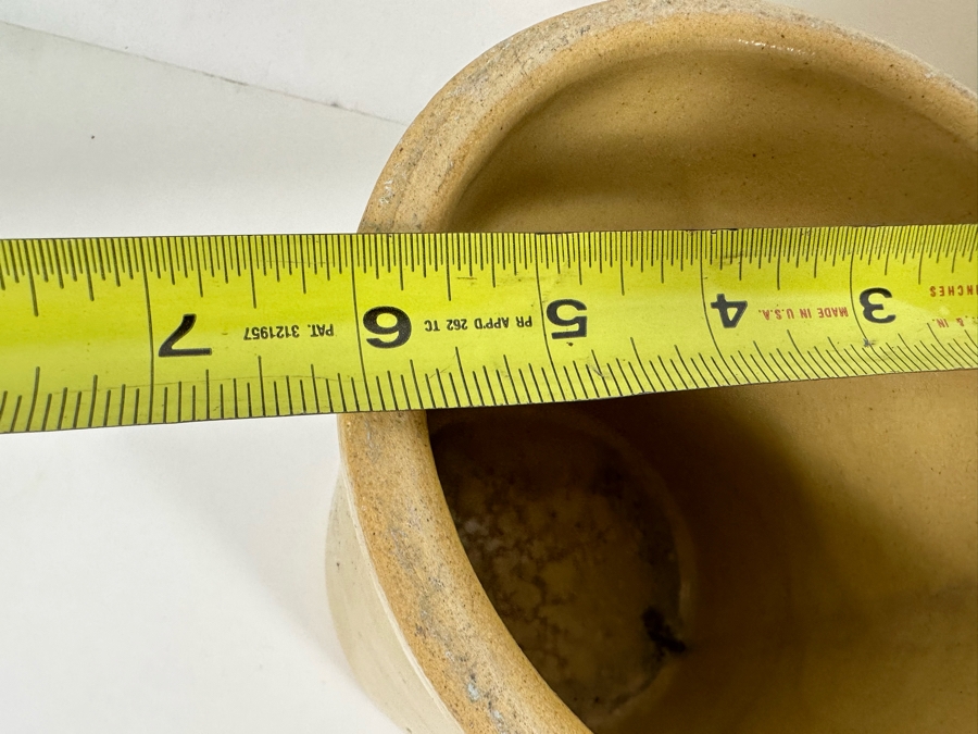 Set Of Three Pacific Stoneware Crocks Pots 10.5R, 8R And 6R [Photo 17]