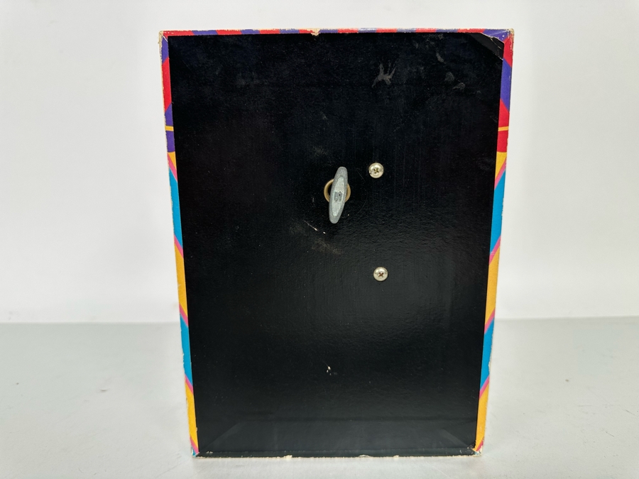 Vintage Circus Dancing Clown Music Diorama Box With Drawer 'Dancing Pierrot' 6W X 3D X 8H [Photo 6]