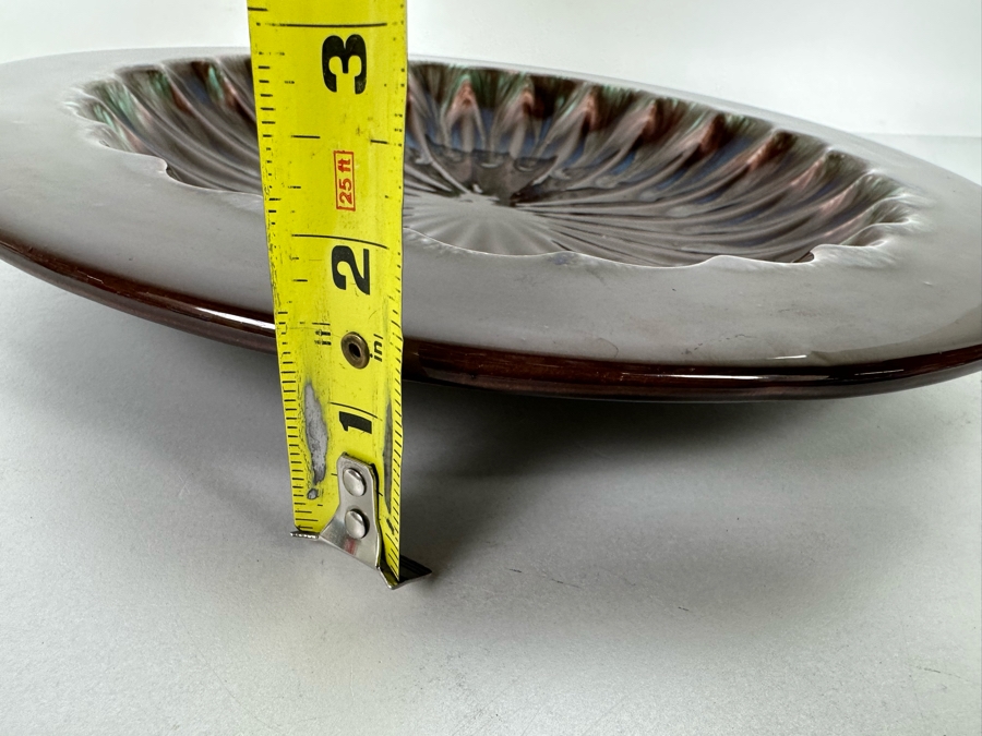 Vintage Mid-Century Modern Royal Haeger By Royal Hickman USA Pottery Bowl 372 13R X 1.5H [Photo 12]