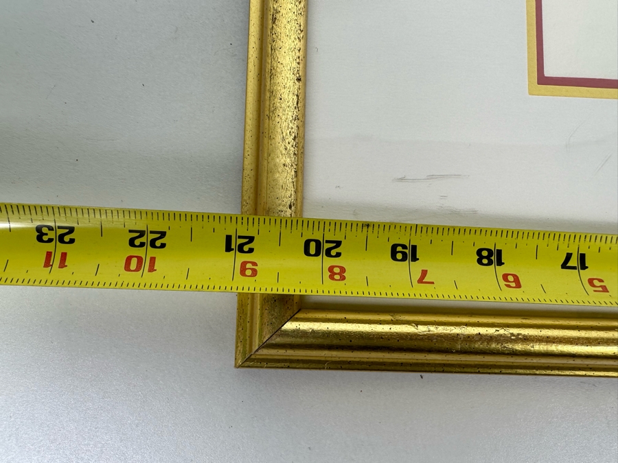 Walt Disney Limited Edition Serigraph Cel From 1940 Animated Film 'Mr. Mouse Takes A Trip' Featuring Mickey Mouse And Pluto Limited To 9,500 13.5 X 9.5 Framed 21 X 17 [Photo 11]