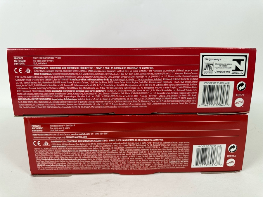 25th Anniversary 2013 Holiday Barbie And 2014 Holiday Barbie [Photo 11]