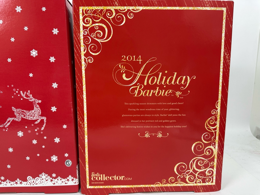 25th Anniversary 2013 Holiday Barbie And 2014 Holiday Barbie [Photo 10]