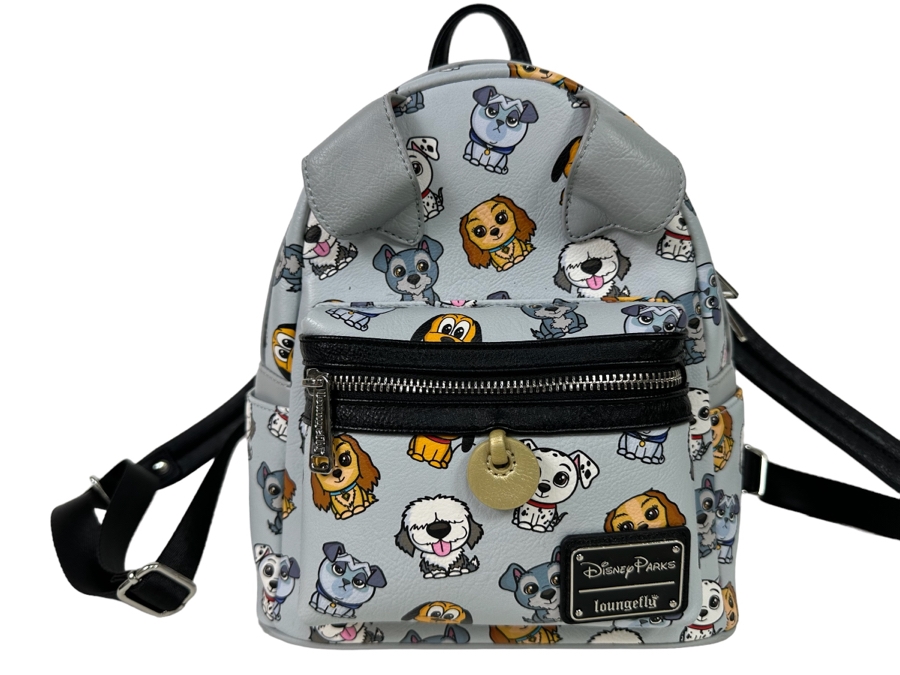 Disney Parks Loungefly Mini Backpack Allover Dogs [Photo 1]