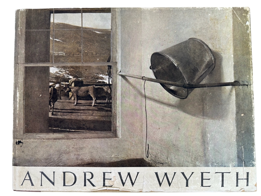 First Printing 1968 Hardcover Book Andrew Wyeth By Richard Meryman 67-18254