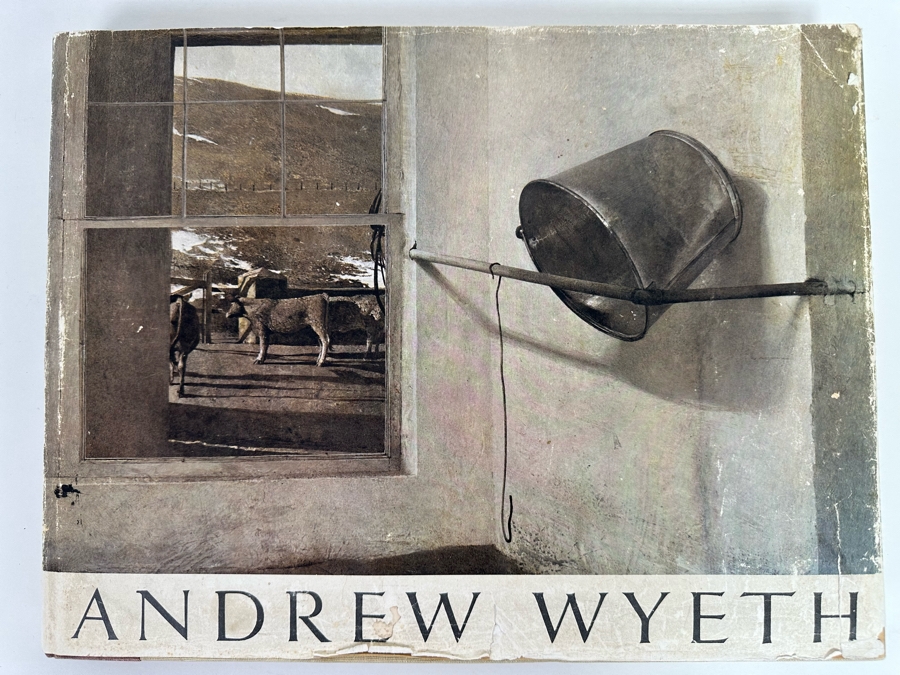 First Printing 1968 Hardcover Book Andrew Wyeth By Richard Meryman 67-18254 [Photo 2]