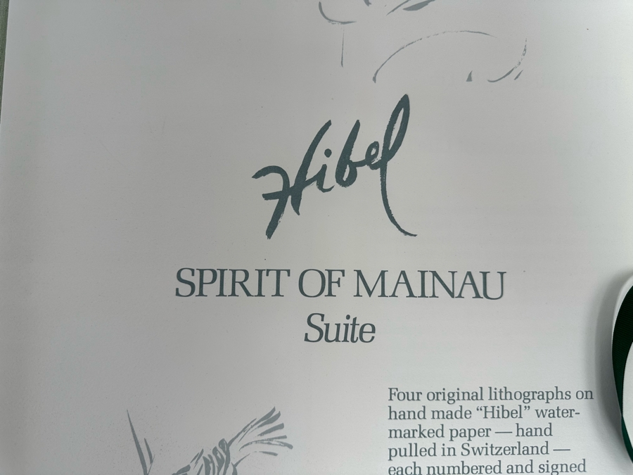 Edna Hibel (1917-2015, American) Folio Of Four Hand Signed Artist Proof And Pastels Prints 12.5 X 19.5 Plus Hand Signed Book A Celebration Of Life By Theodore Plotkin Signed By Theodore Plotkin And Edna Hibel - See Photos [Photo 22]