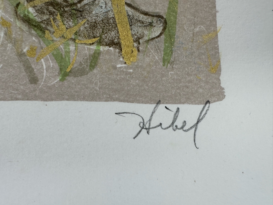 Edna Hibel (1917-2015, American) Folio Of Four Hand Signed Artist Proof And Pastels Prints 12.5 X 19.5 Plus Hand Signed Book A Celebration Of Life By Theodore Plotkin Signed By Theodore Plotkin And Edna Hibel - See Photos [Photo 47]