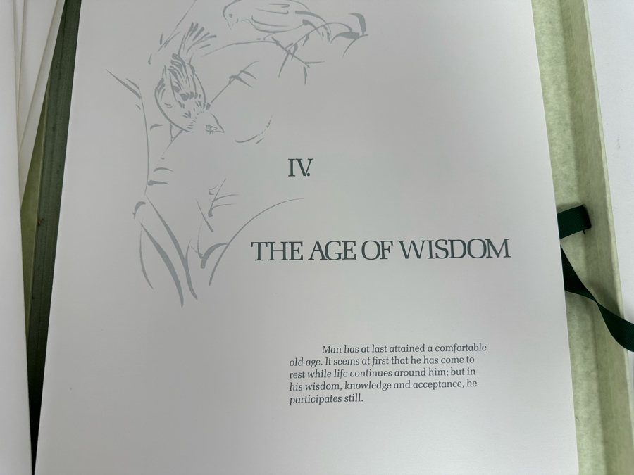 Edna Hibel (1917-2015, American) Folio Of Four Hand Signed Artist Proof And Pastels Prints 12.5 X 19.5 Plus Hand Signed Book A Celebration Of Life By Theodore Plotkin Signed By Theodore Plotkin And Edna Hibel - See Photos [Photo 41]