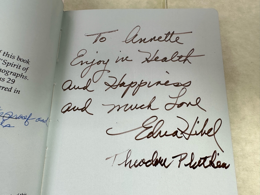 Edna Hibel (1917-2015, American) Folio Of Four Hand Signed Artist Proof And Pastels Prints 12.5 X 19.5 Plus Hand Signed Book A Celebration Of Life By Theodore Plotkin Signed By Theodore Plotkin And Edna Hibel - See Photos [Photo 12]