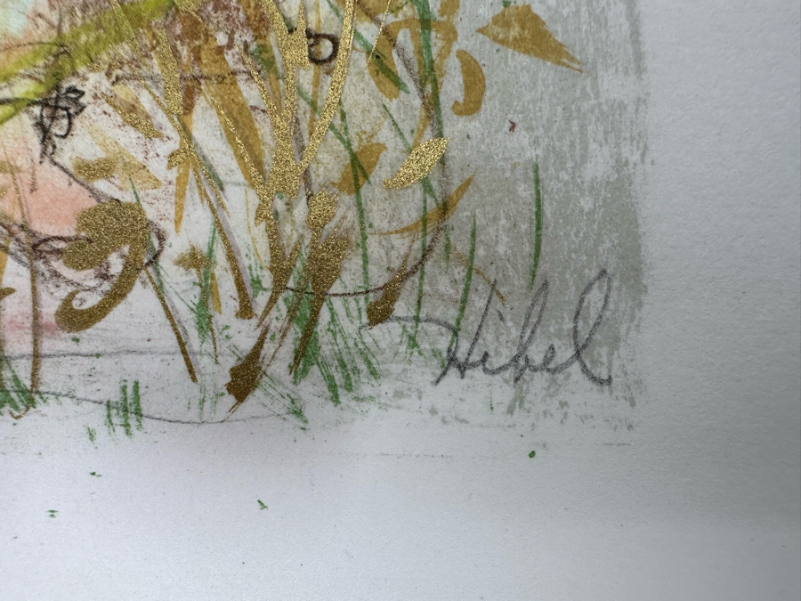 Edna Hibel (1917-2015, American) Folio Of Four Hand Signed Artist Proof And Pastels Prints 12.5 X 19.5 Plus Hand Signed Book A Celebration Of Life By Theodore Plotkin Signed By Theodore Plotkin And Edna Hibel - See Photos [Photo 34]