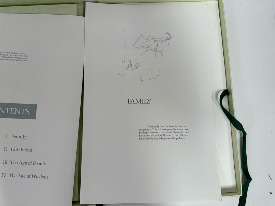 Edna Hibel (1917-2015, American) Folio Of Four Hand Signed Artist Proof And Pastels Prints 12.5 X 19.5 Plus Hand Signed Book A Celebration Of Life By Theodore Plotkin Signed By Theodore Plotkin And Edna Hibel - See Photos [Photo 25]