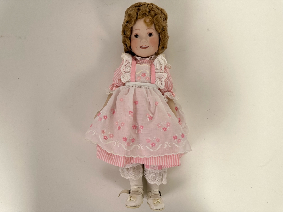 Limited Edition Porcelain Shirley Temple Doll 1982 CBS 17L [Photo 5]
