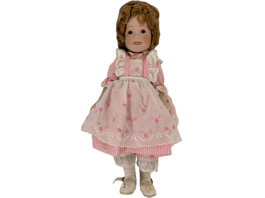 Limited Edition Porcelain Shirley Temple Doll 1982 CBS 17L [Photo 2]