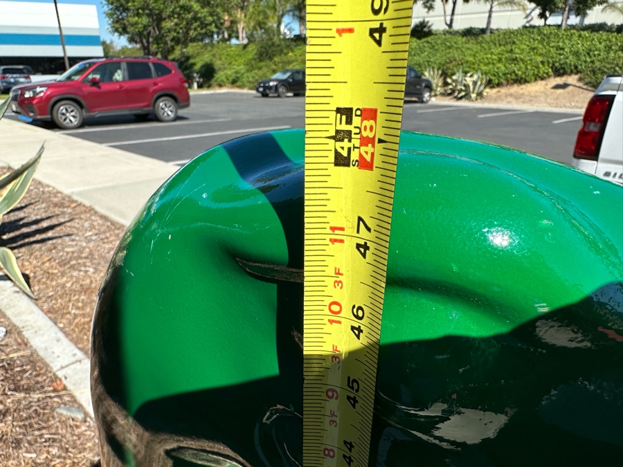 Sinclair Dino Dinosaur Gasoline Fiberglass Statue Automotive Man Cave Advertising Item 102'L X 24'W X 48'H [Photo 18]