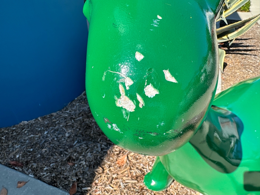 Sinclair Dino Dinosaur Gasoline Fiberglass Statue Automotive Man Cave Advertising Item 102'L X 24'W X 48'H [Photo 8]