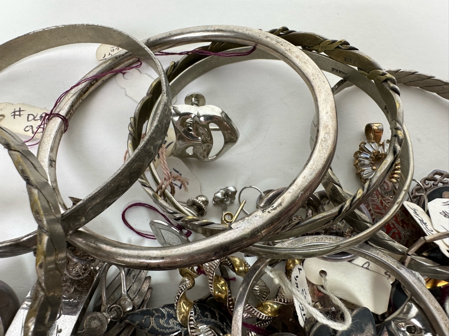 Over 1lb Of Sterling Silver Jewelry (Siam / Mexican) 464g - See Photos [Photo 13]