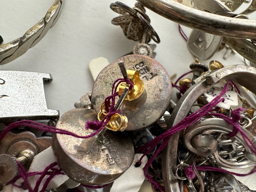 Over 1lb Of Sterling Silver Jewelry (Siam / Mexican) 464g - See Photos [Photo 23]
